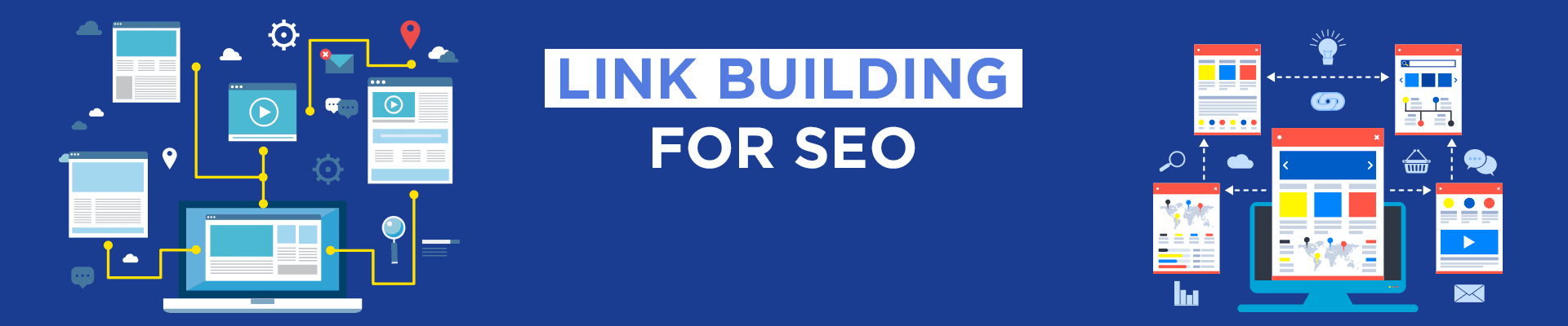 Link Building for SEO Banner