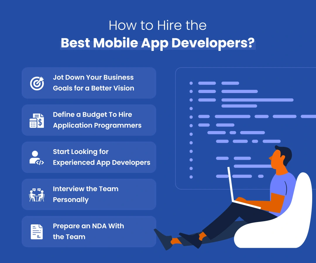 How to Hire the best mobile app developers