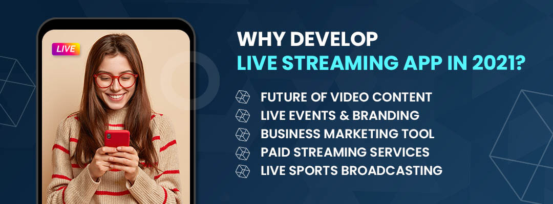 Why Develop Live Streaming App in 2021
