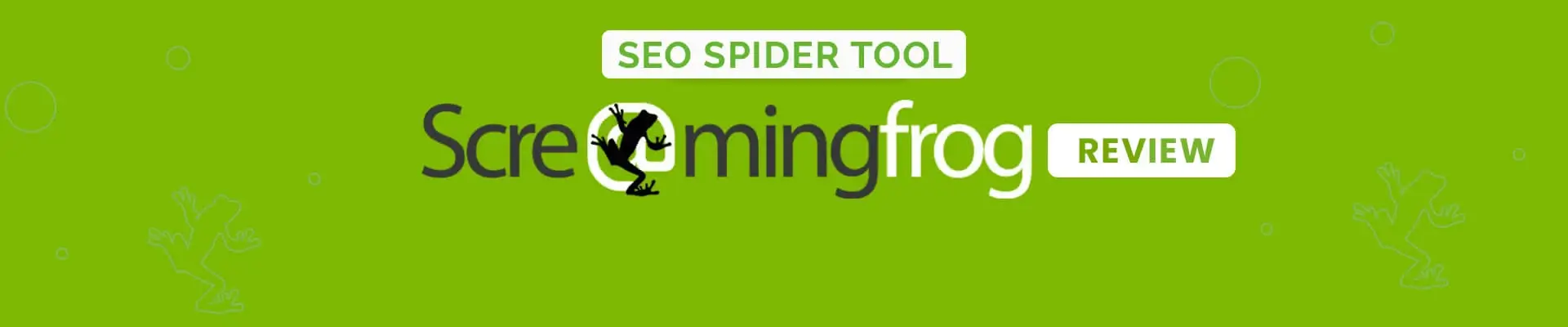Screaming frog SEO spider