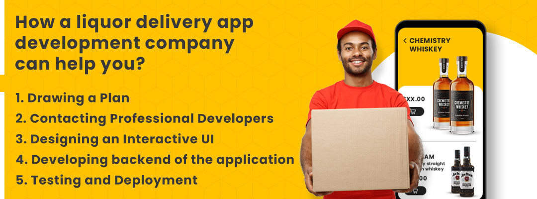How a liquor delivery app development company can help you