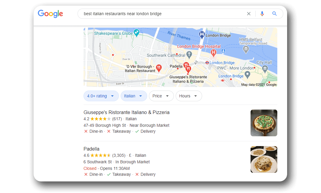 Google local seo