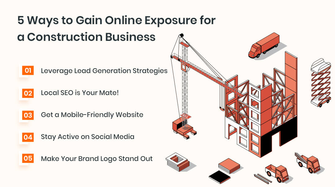 5 Ways to Gain Online Exposure for a Construction Business
