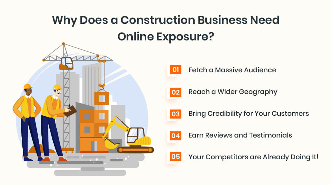 Why Does a Construction Business Need Online Exposure?