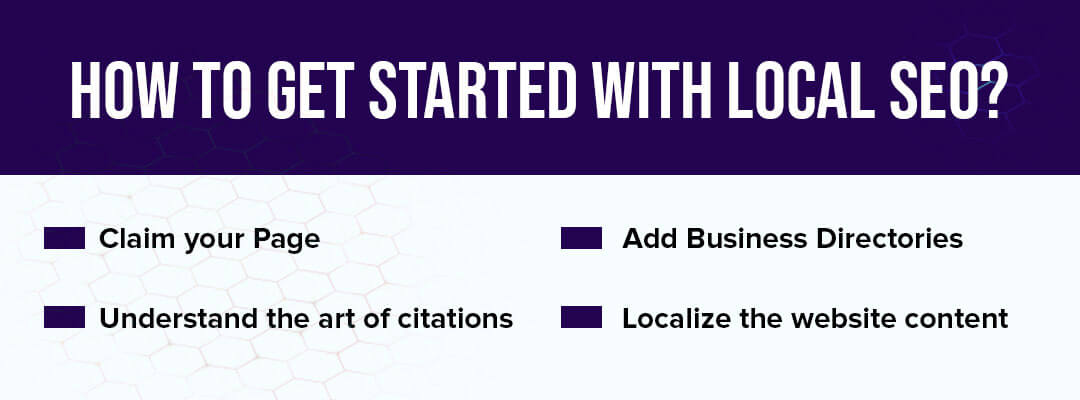 How to get started with Local SEO