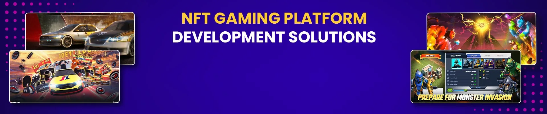 Best NFT Gaming Platform Development Solutions | Hire NFT Game Developers