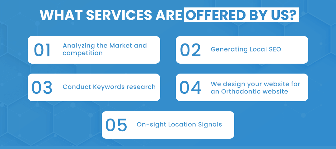 Services We Offers for Orthodontist