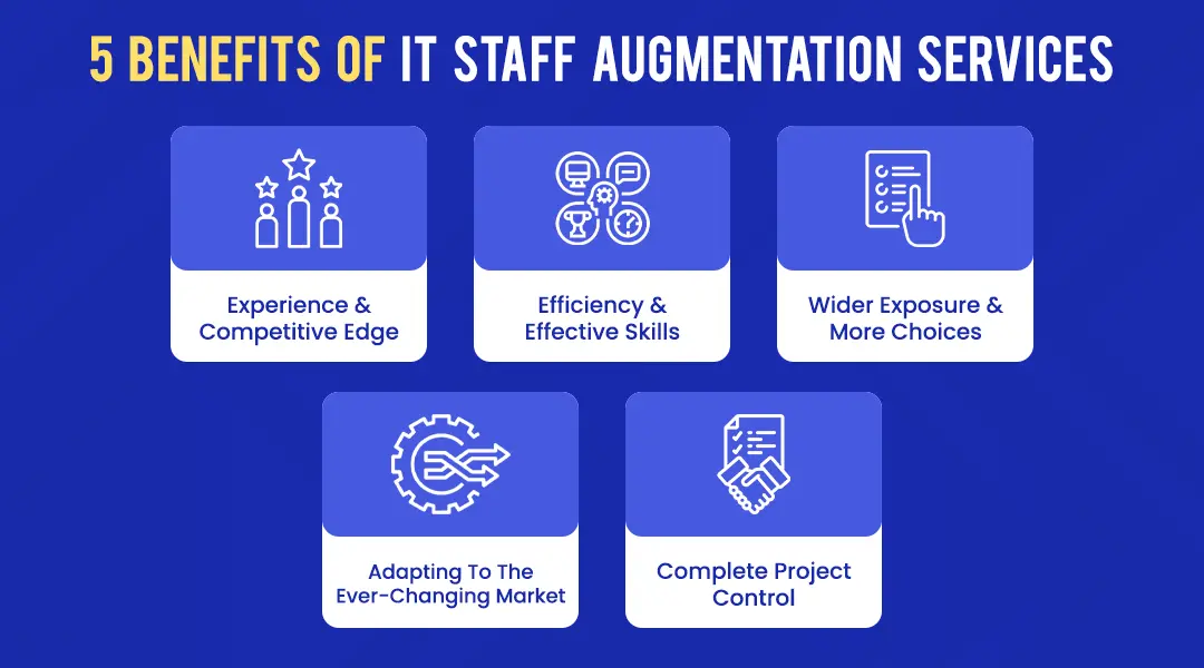 5 benefits of IT Staff Augmentation Services