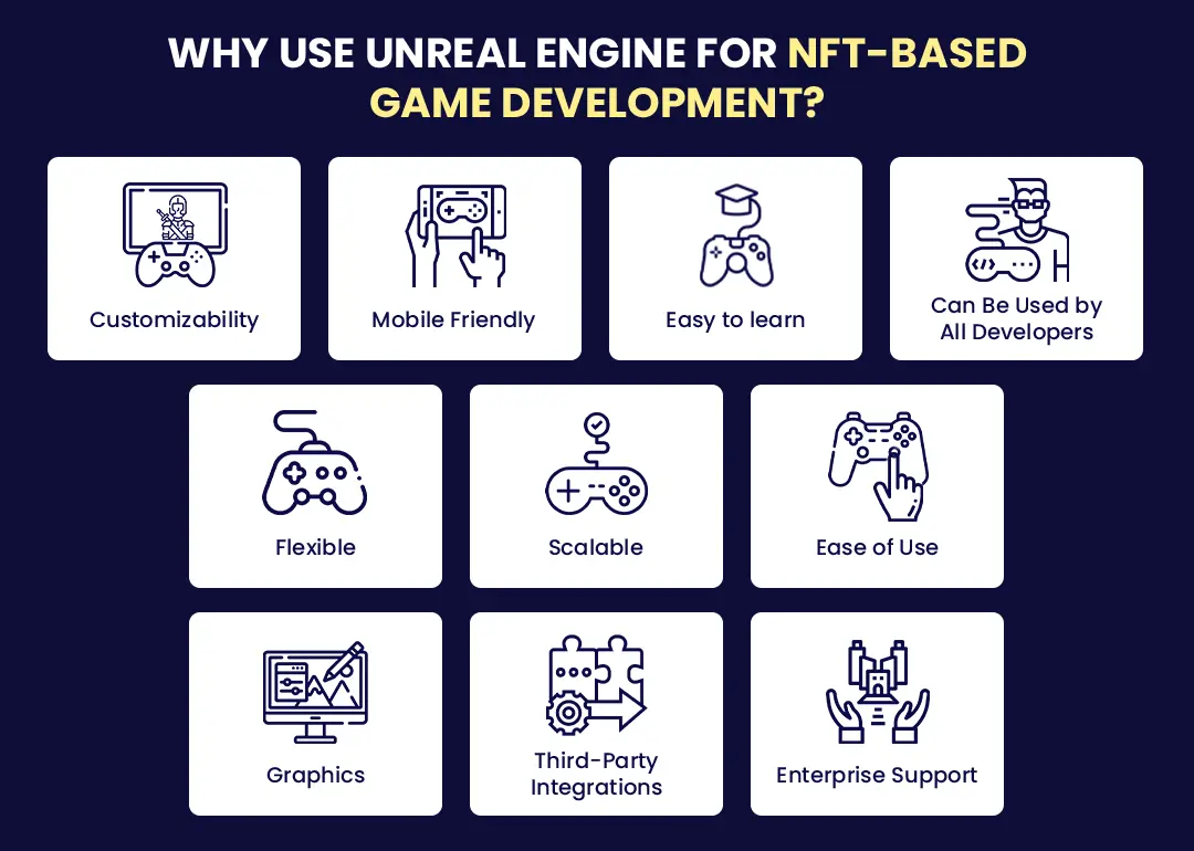 Why use Unreal Engine for NFT-Based game development?