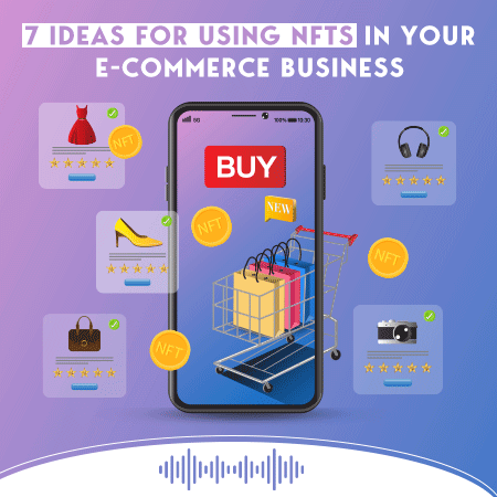 7 Best ideas for using NFTs in your eCommerce business [PODCAST]