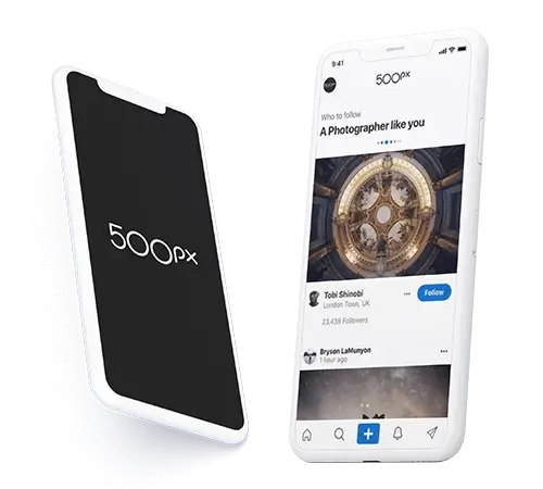 500px-Photography app development