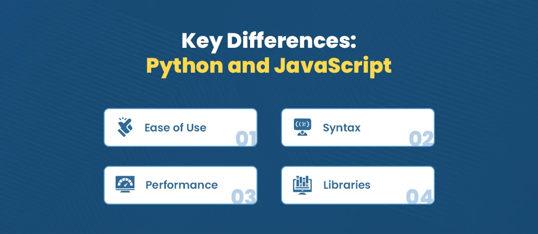 Key differences Python and JavaScript