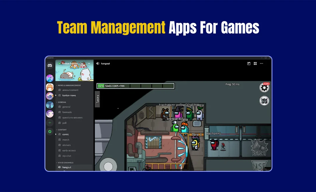 Team management apps for games