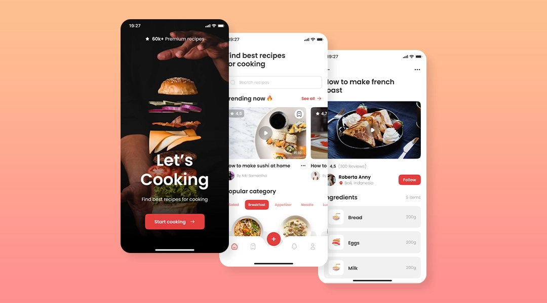 AI-based Food Recipe App