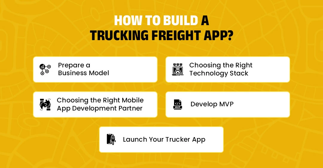build a trucking freight app