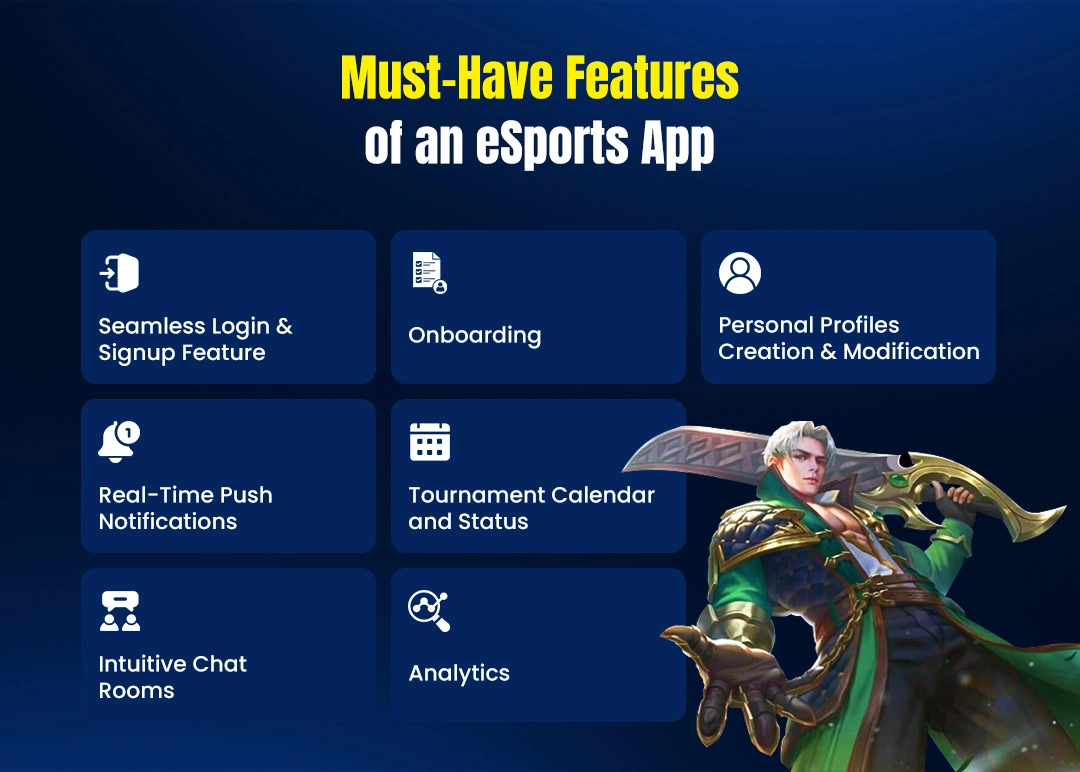 Important Features For eSports App