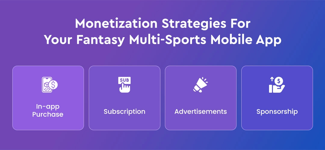Monetization Strategies For Your Fantasy Multi-Sports Mobile App