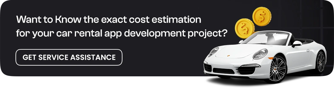 Want to Know the exact cost estimation for your car rental app development project