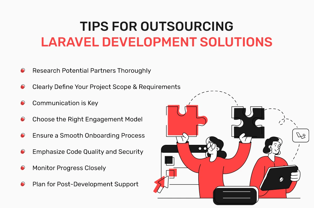 Tips for Outsourcing Laravel Development Solutions