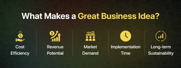 What Makes a Great Business Idea?