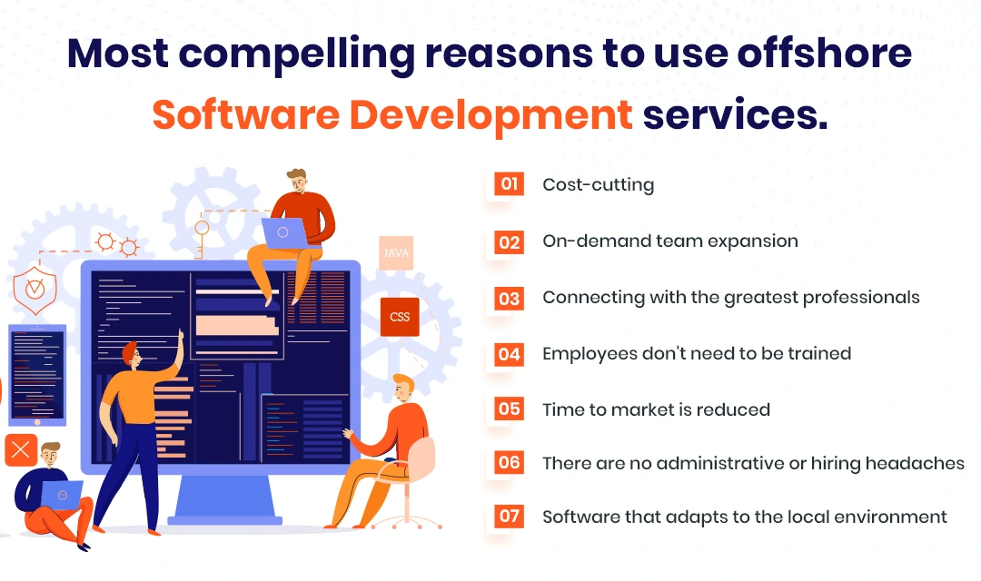 most compelling reasons to use offshore software development services
