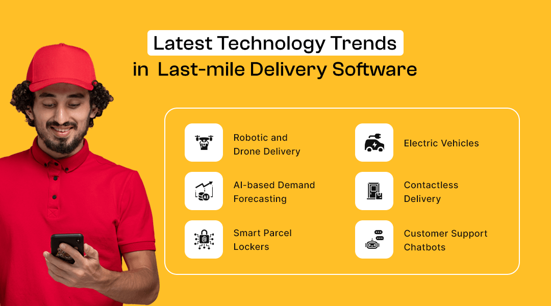 new technology trends in last-mile delivery software development