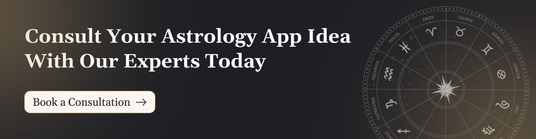 contact us today to consult your idea for astrology app development